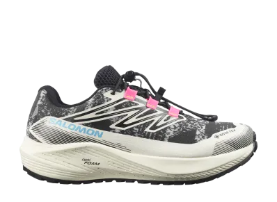 Salomon Women's Aero Flow GRVL GORE-TEX "Vanilla Ice/Black/Knockout Pink"