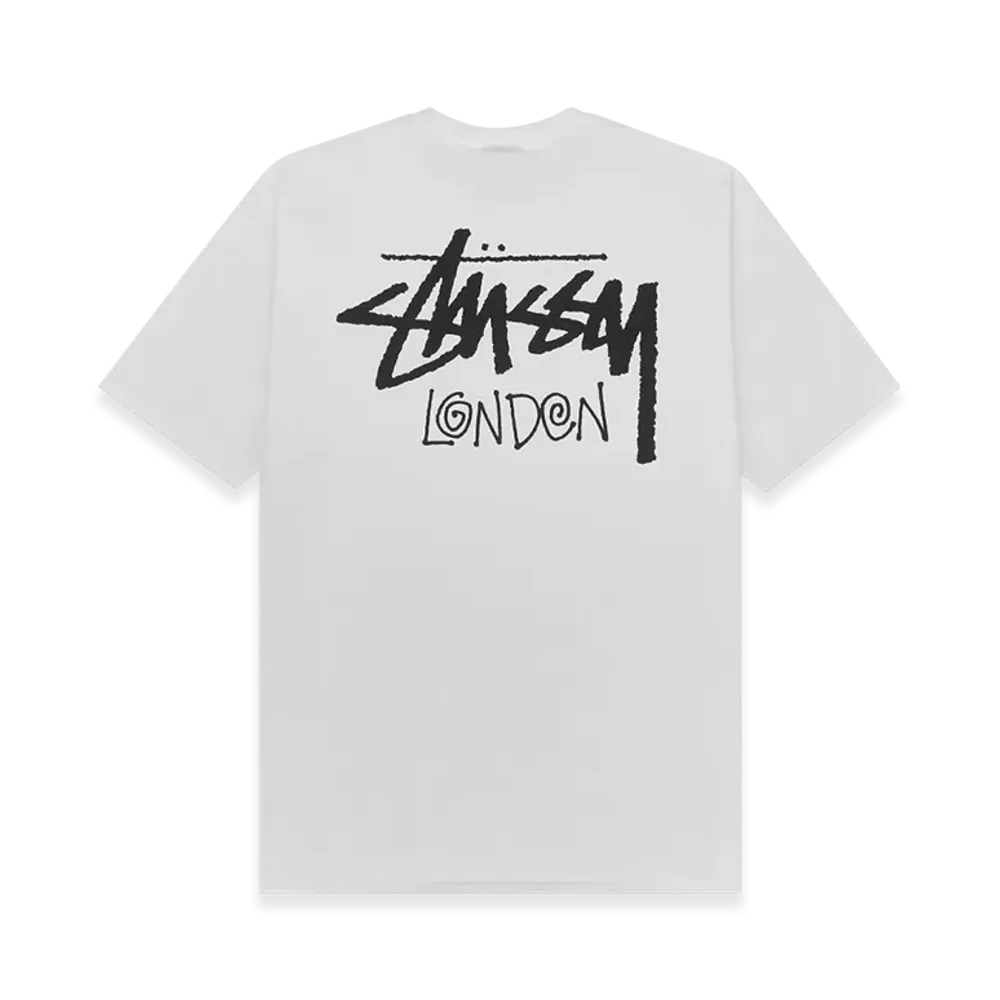 Stussy Stock London Tee "White"