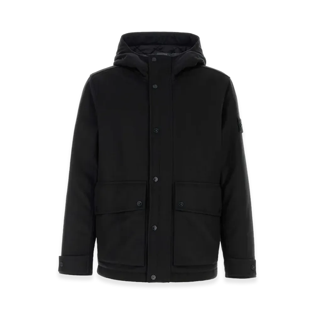 Stone Island Chesterfield Coat "Blue"