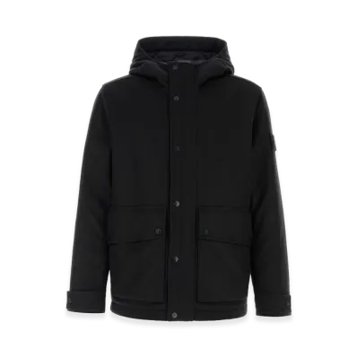 Stone Island Chesterfield Coat "Blue"
