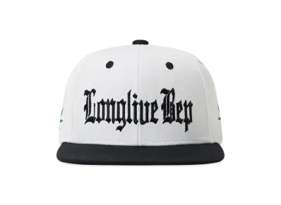 BlackEyePatch Longlive Bep Snapback Cap "White/Black"
