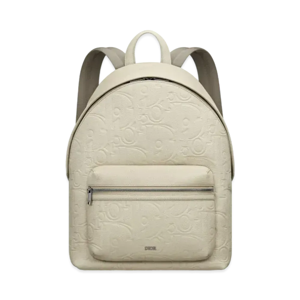 Dior Rider 2.0 Backpack Dior Gravity Leather and Grained Calfskin "Beige"