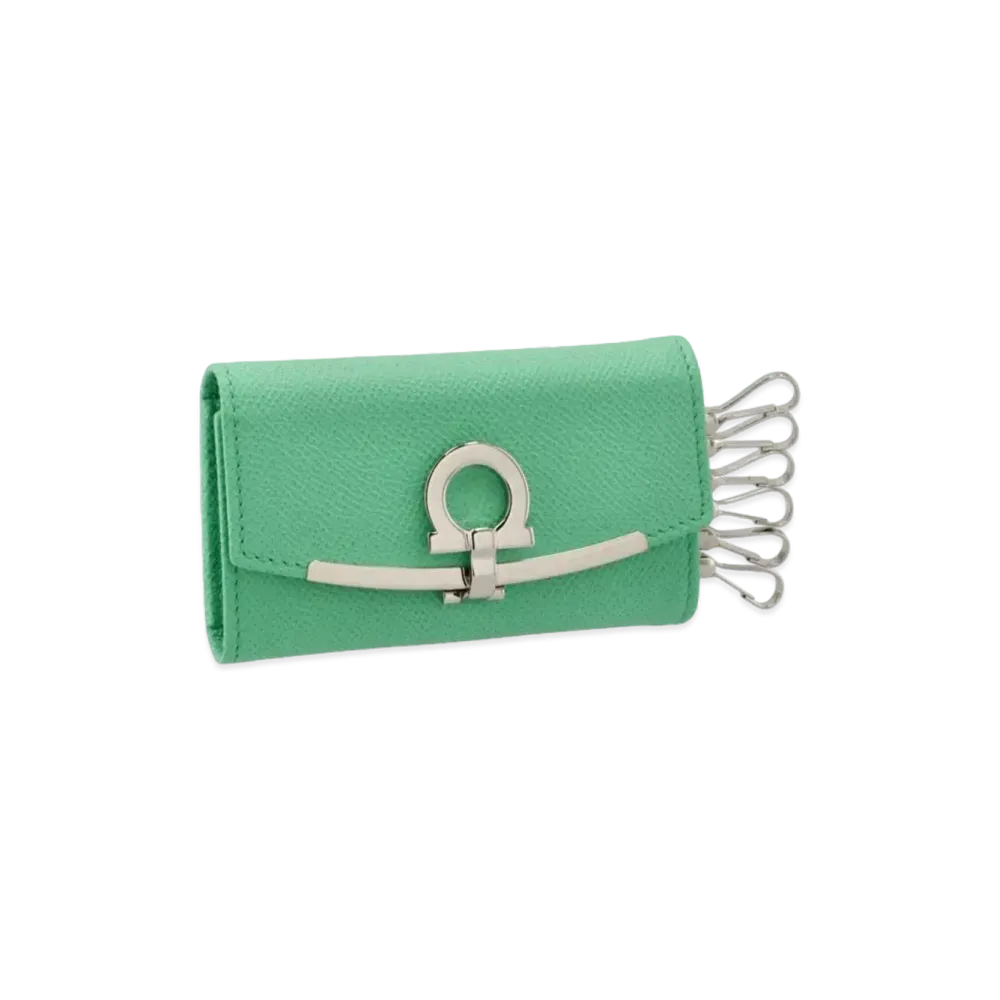 Salvatore Ferragamo Key Case "Fresh Mint"