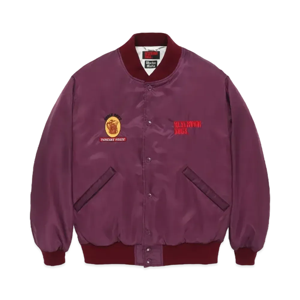 WACKO MARIA x Reservoir Dogs / Nylon Varsity Jacket "Purple"