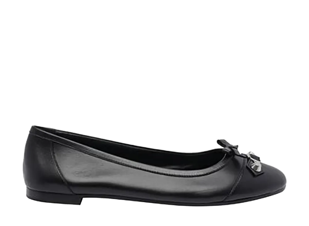 BALENCIAGA Women's City Up Ballerina "Black"
