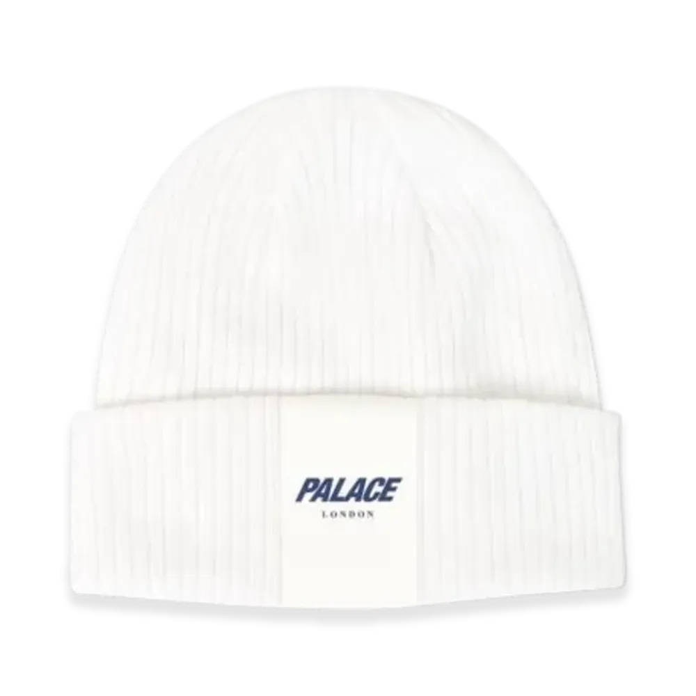 PALACE R-Knit Beanie "White"