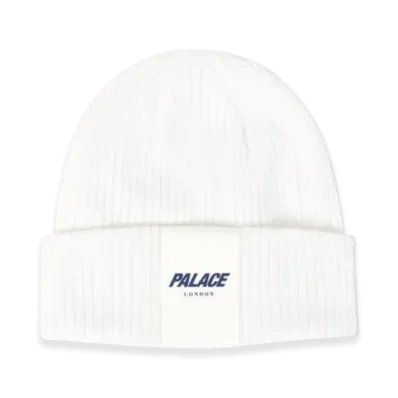 PALACE R-Knit Beanie "White"