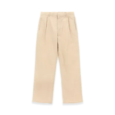 Burberry Kids Logo Embroidery Pants "Beige"
