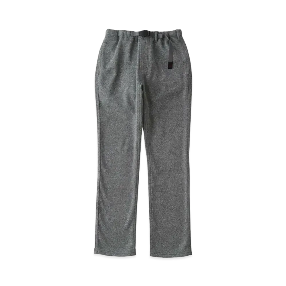 GRAMICCI Bonding Knit Fleece NN-Pant Cropped "Heather Grey"