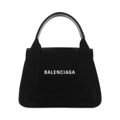 BALENCIAGA Women's Navy Cabas XS "Black"