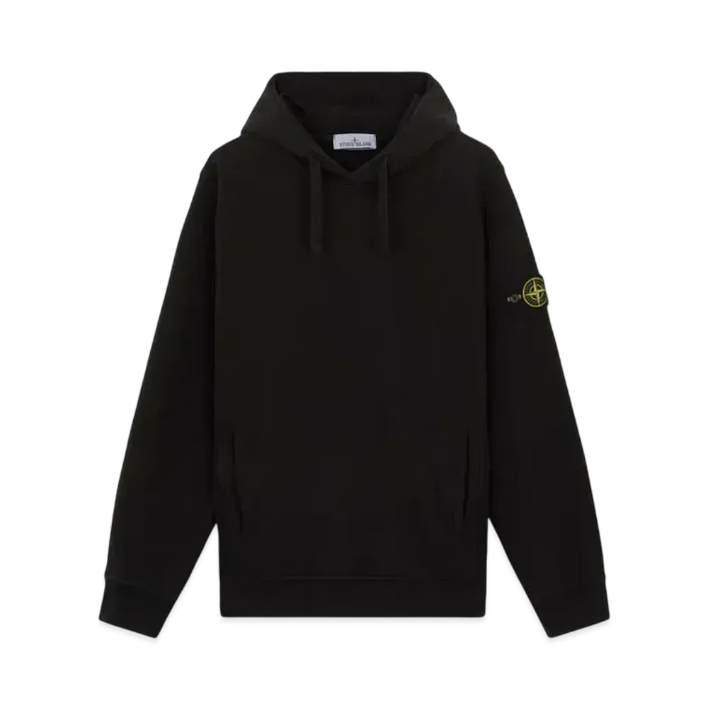 Stone Island 60820 Brushed Organic Cotton Fleece "Black"