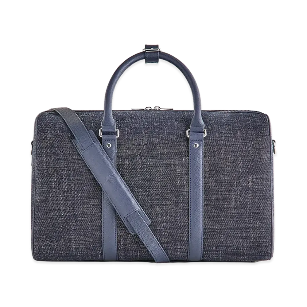 Kith &Kin Wool Denim Traveler K40 Duffle Bag "Blue Navy"