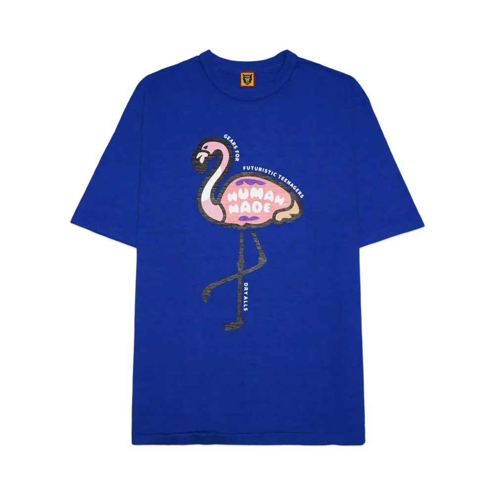 HUMAN MADE FLAMINGO T-SHIRT "Blue"