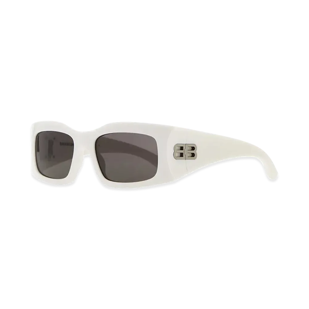 BALENCIAGA Acetate Sunglasses "White"