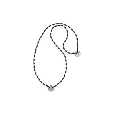 NEIGHBORHOOD Cord Coin Necklace "Black"