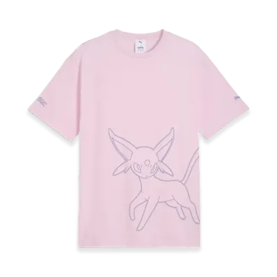 PUMA x Pokemon Relaxed Graphic S/S Tee "Pearl Pink"