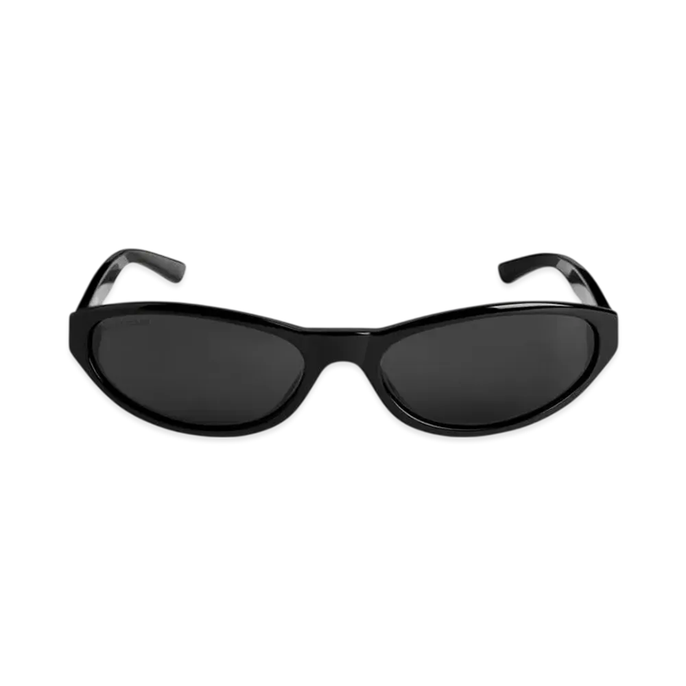 BALENCIAGA Neo Round Sunglasses "Black"