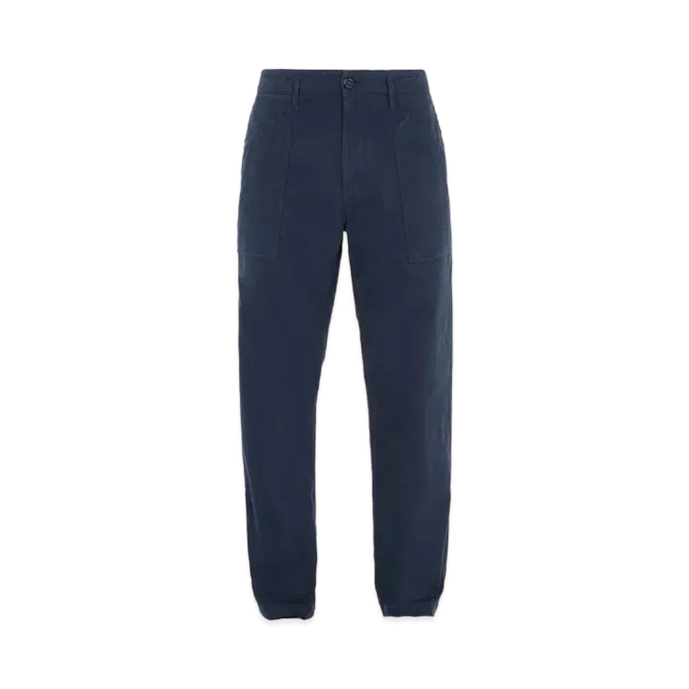 Stone Island 31604 TEXTURED BRUSHED RECYCLED COTTON "Blue"