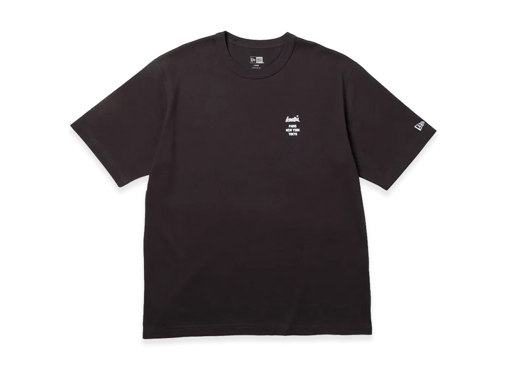NEW ERA x KANSAI YAMAMOTO Short Sleeve Washed Cotton T-Shirt Kansai / Terry Johnson "Sumikuro"