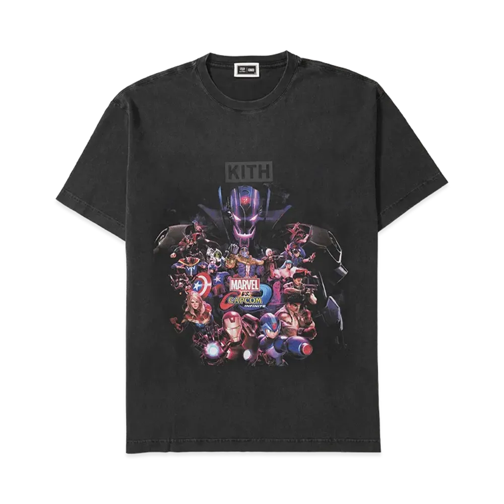 Kith x Marvel vs. Capcom Infinite Vintage Tee "Black"