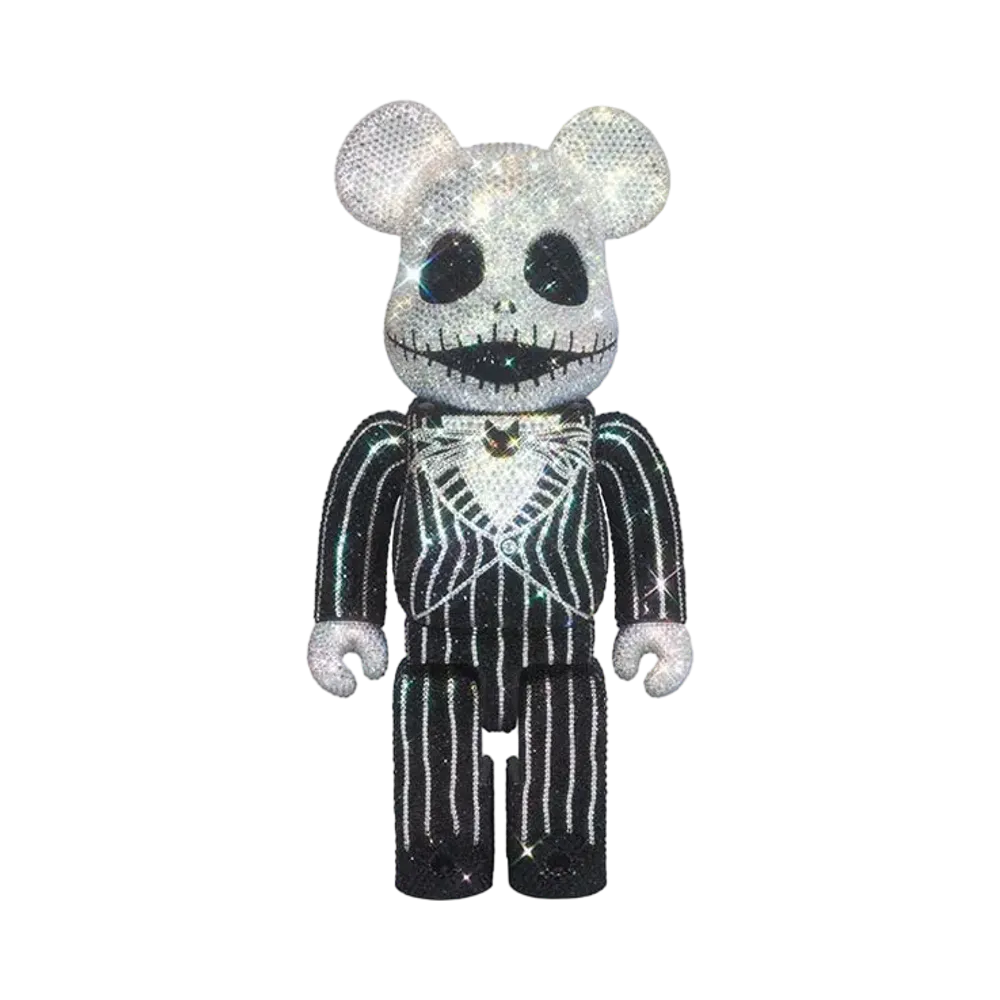 Bearbrick CRYSTAL DECORATE Jack Skellington 400%