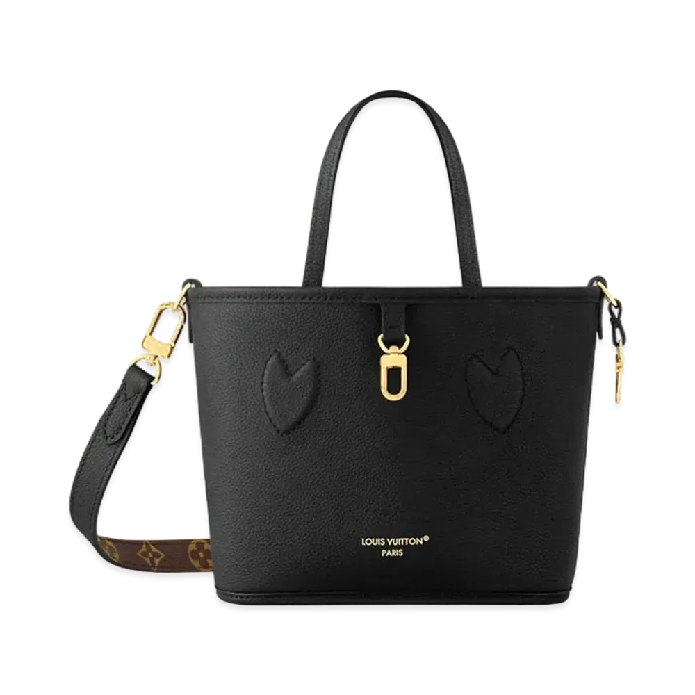 Louis Vuitton Neverfull Bandouliere Inside Out BB Other Leathers Monogram "Noir"