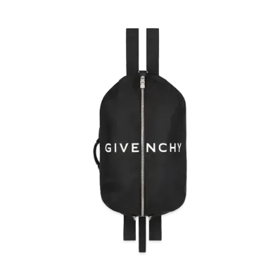 GIVENCHY G-Zip Backpack Adjustable In Nylon "Black"
