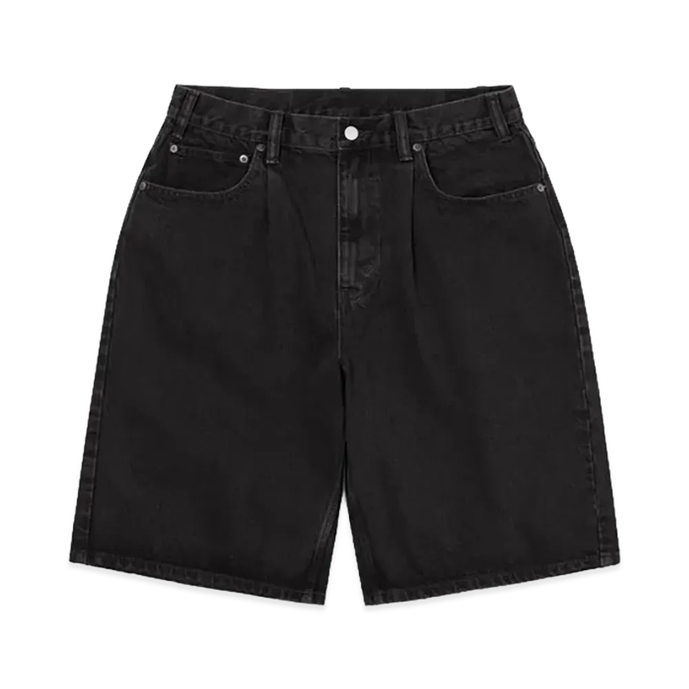 thisisneverthat Loose Denim Short "Black"