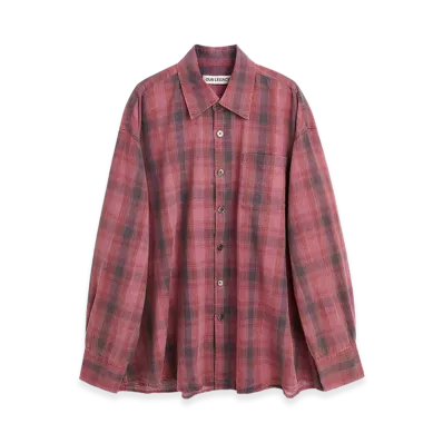 OUR LEGACY Borrowed Shirt "Idaho Flannel Check"