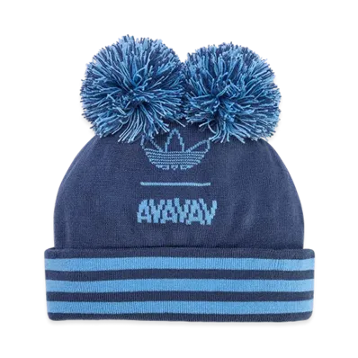 adidas x Avavav Souvenir Pom Pom Beanie "Night Marine/Light Blue"