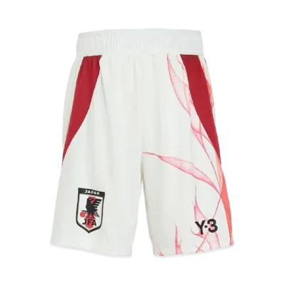 adidas Y-3 Kids Japan National Soccer Team 2024 Away Replica Shorts "Core White"