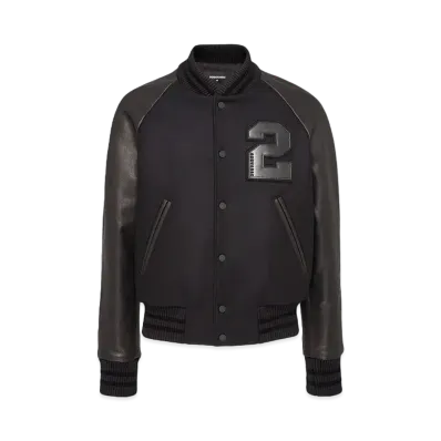 Dsquared2 College Bomber Jacket "Black"