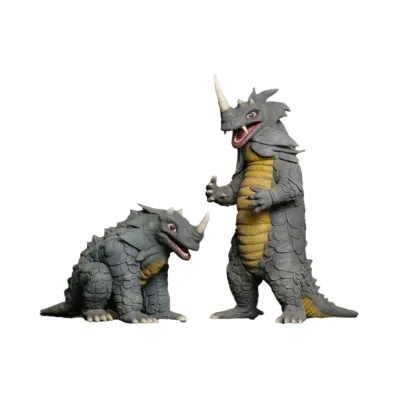 XPLUS "Daikaiju series" -Return of Ultraman- Seagorath & Seamons Tokyo Landing Set