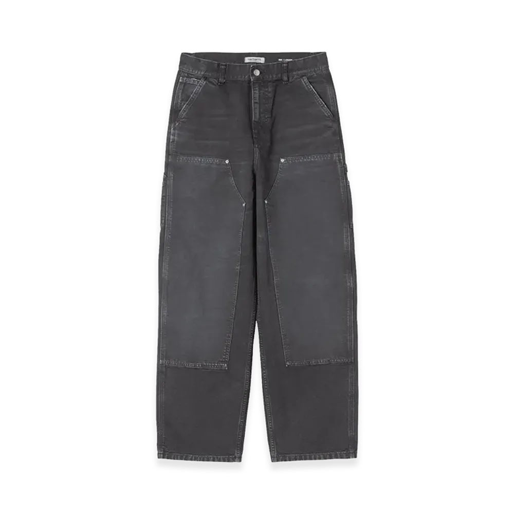 Carhartt WIP Women's Brandon Double Knee Pant "Black(Destroy Wash)"