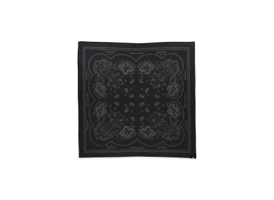 WIND AND SEA Black Bandana "Black"