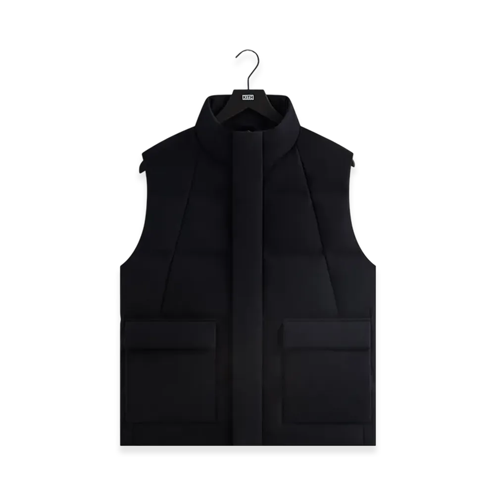 Kith Felted Jersey Midi Vest "Ink"