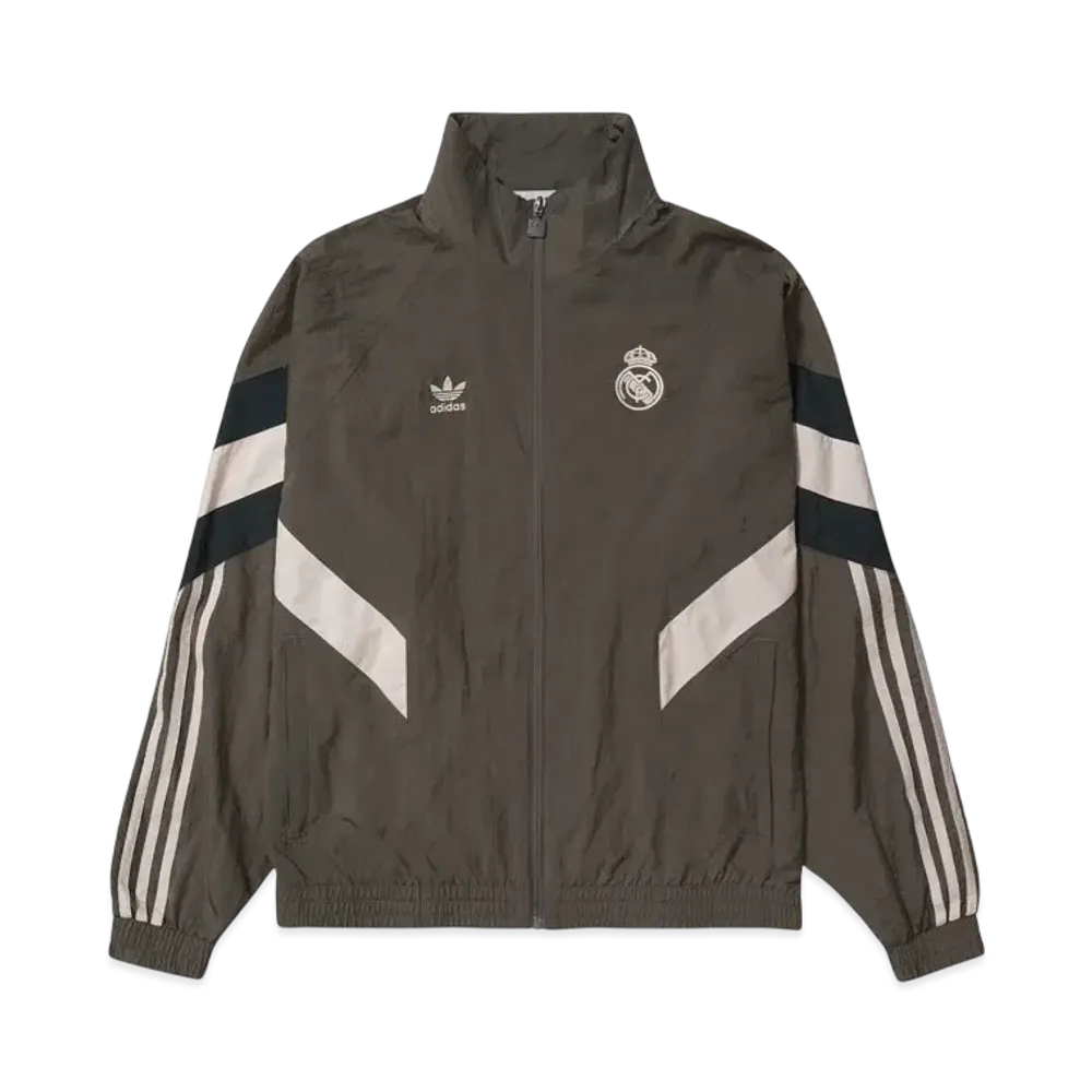 adidas Real Madrid Lifestyle OG Track Top "Charcoal/Dark Gray"