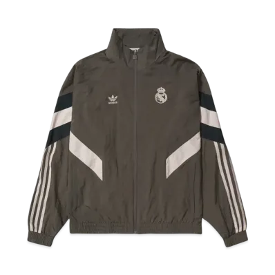 adidas Real Madrid Lifestyle OG Track Top "Charcoal/Dark Gray"