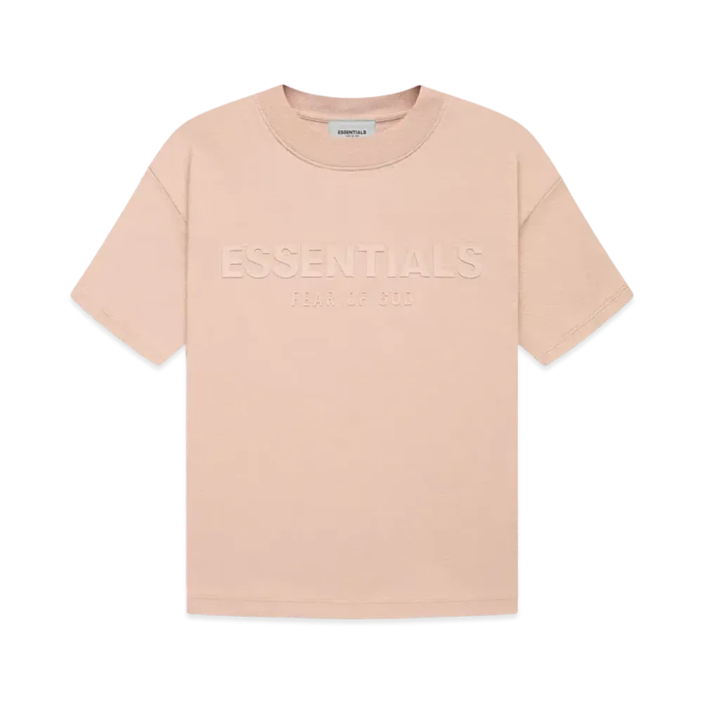 FEAR OF GOD ESSENTIALS KIDS S/S TEE "Matte Blush"