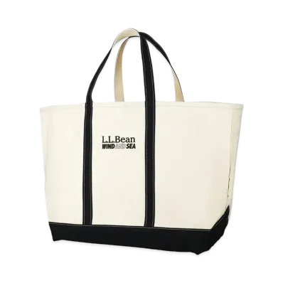 WIND AND SEA x L.L.BEAN Boat and Tote Extra Large "Black Trim"