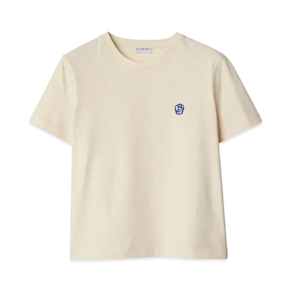 Burberry Boxy Cotton T-shirt "Tundra"