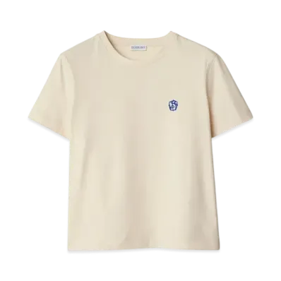 Burberry Boxy Cotton T-shirt "Tundra"
