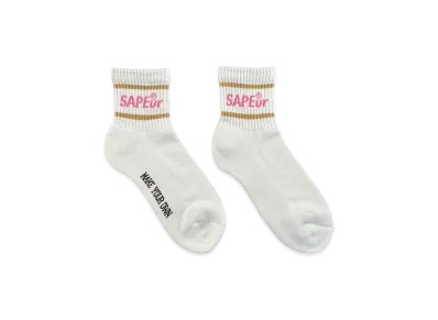 SAPEur Ankle Socks "White"