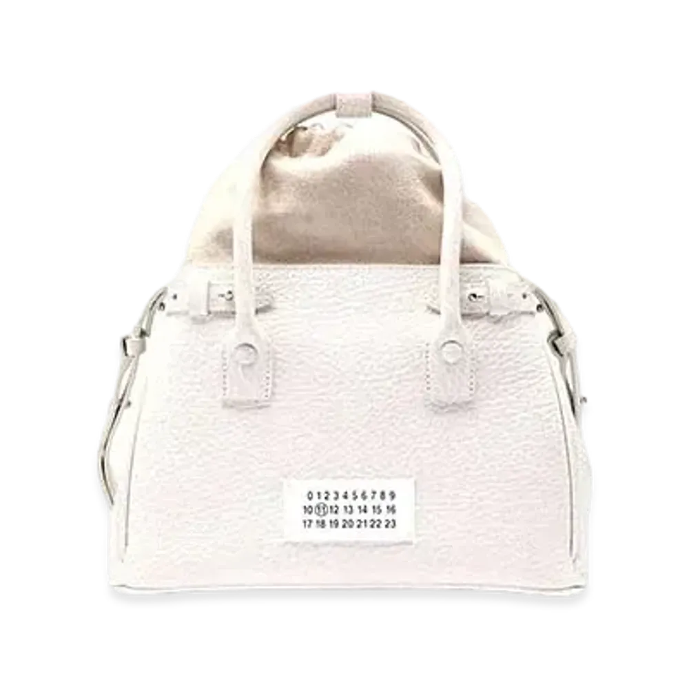Maison Margiela 5AC Drawstring Bag "Ivory"