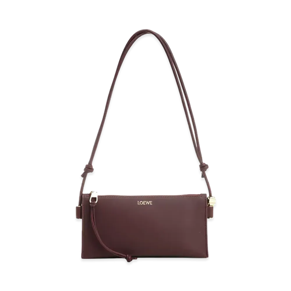 LOEWE Women's "Joya" Clutch Bag "Bordeaux"