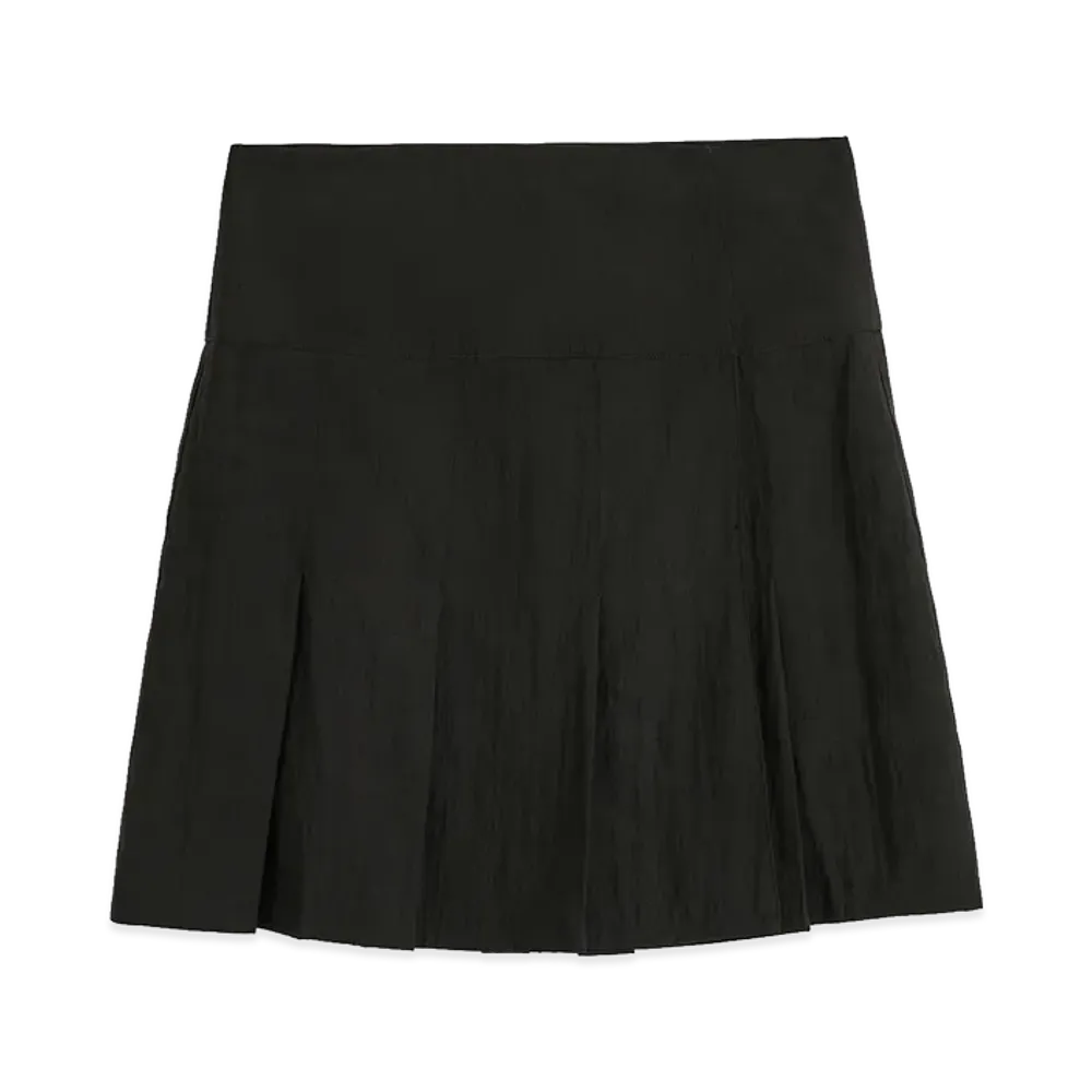 OUR LEGACY Women's Girdle Skirt "Soot Black Techflax"