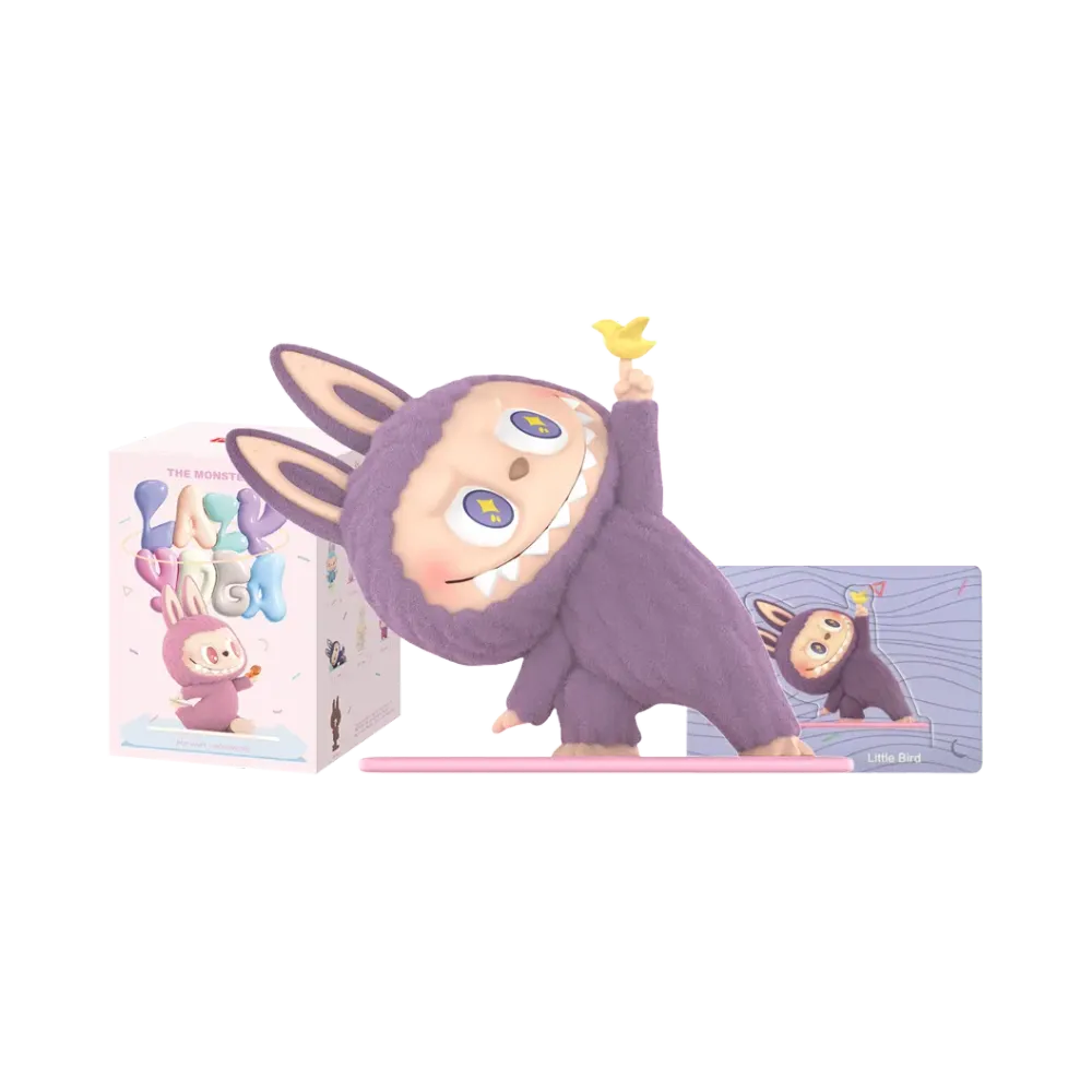 POP MART THE MONSTERS (LABUBU) Lazy Yoga Series Little Bird