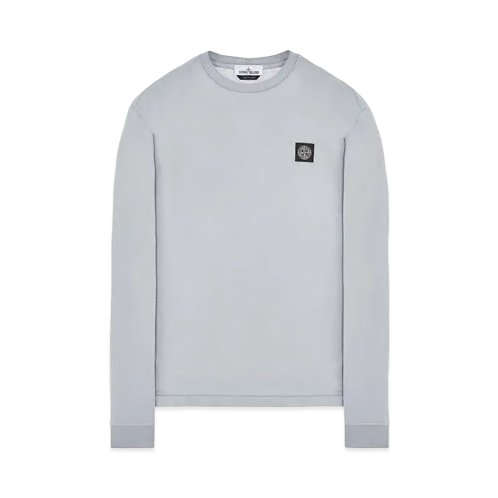 Stone Island 22713 60/2 COTTON JERSEY_SLIM FIT "Pearl Grey"