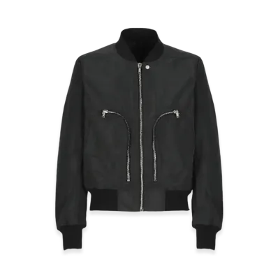 Rick Owens Lido Bauhaus Flight in Kinetix Faille "Black"