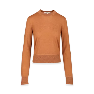 Chloe Women's Wool Sweater "Brown"